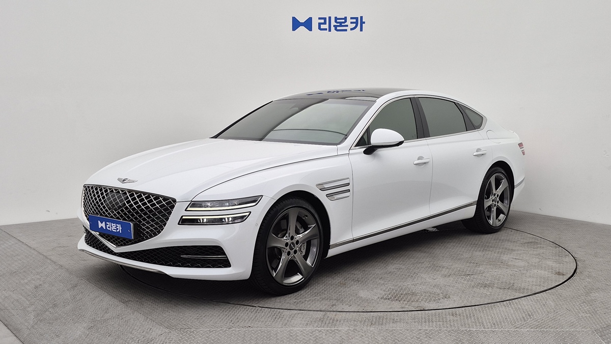 제네시스 더 올뉴G80 가솔린 2.5 AWD 기본형 가솔린 리본카 김포지점