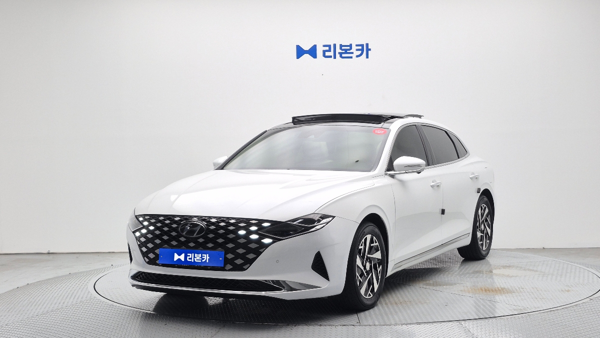 현대 더 뉴그랜저IG 하이브리드 2.4 HEV 르블랑 가솔린+전기 리본카 광주지점