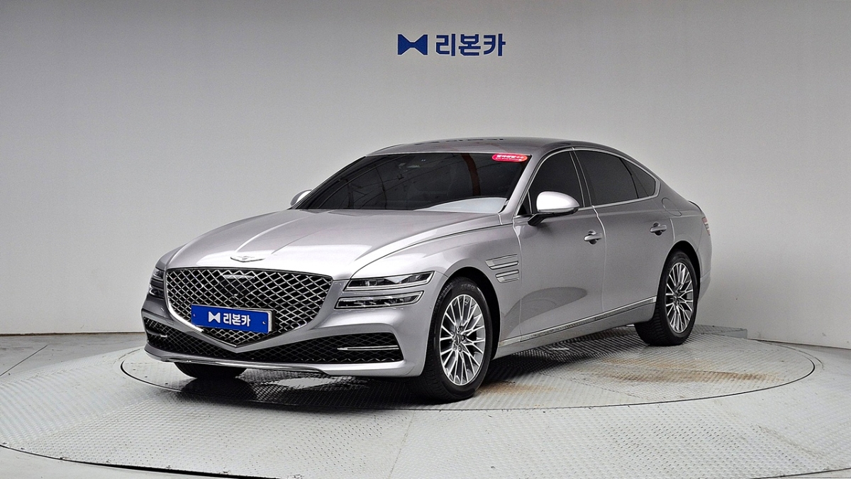 제네시스 더 올뉴G80 가솔린 2.5 2WD 기본형 가솔린 리본카 동대구지점