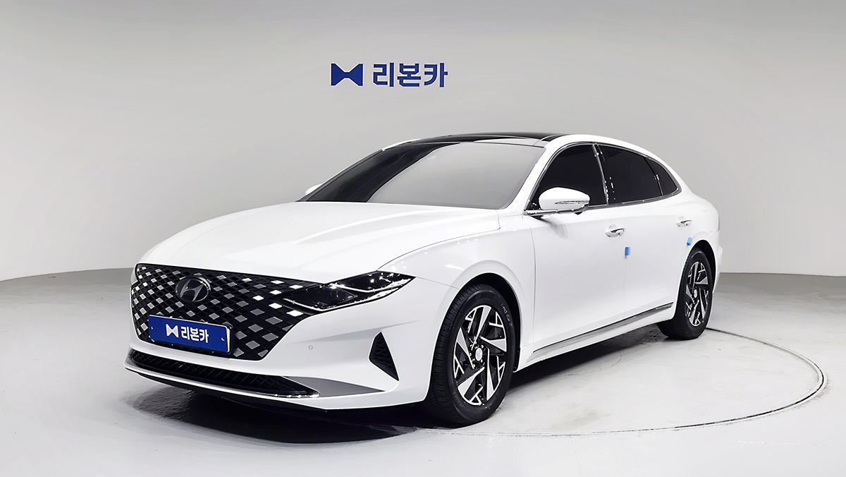 현대 더 뉴그랜저IG 하이브리드 2.4 HEV 르블랑 가솔린+전기 리본카 청라지점