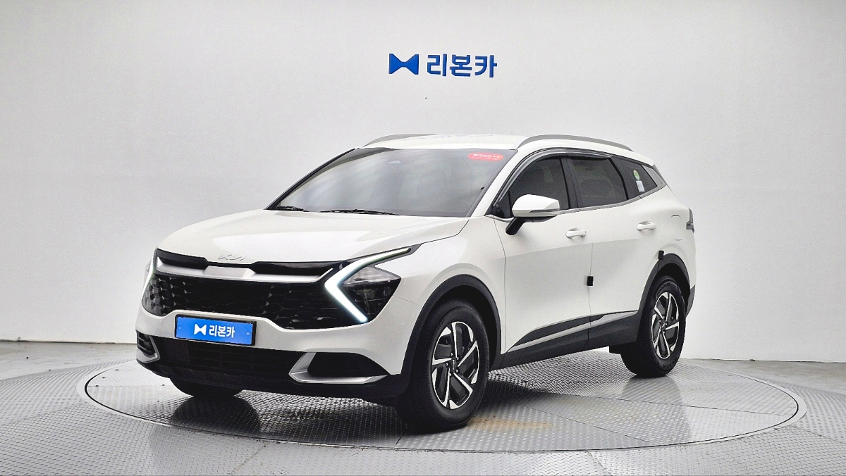 기아 디 올뉴스포티지 하이브리드 1.6 HEV 프레스티지 가솔린+전기 리본카 광주지점