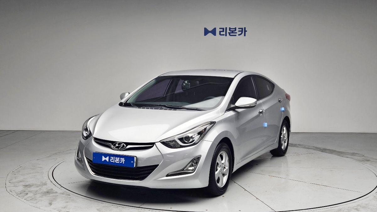 현대 더 뉴아반떼MD LPi 렌터카 스마트 LPG 리본카 천안지점