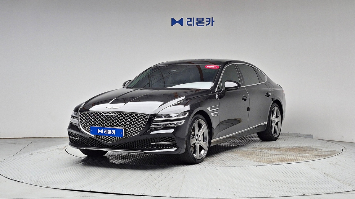 제네시스 더 올뉴G80 가솔린 2.5 AWD 기본형 가솔린 리본카 동대구지점