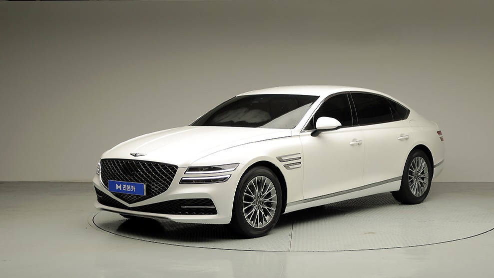 제네시스 더 올뉴G80 가솔린 2.5 2WD 기본형 가솔린 리본카 서울지점