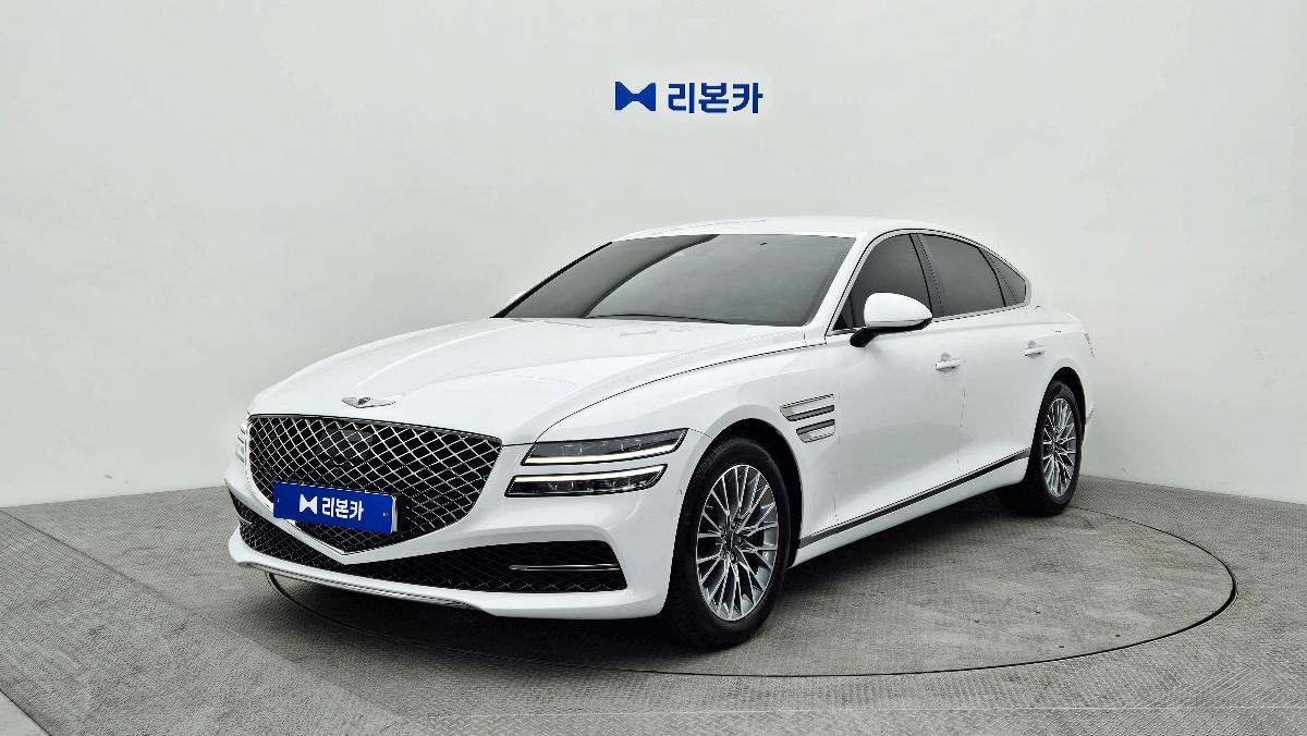 제네시스 더 올뉴G80 가솔린 2.5 AWD 기본형 가솔린 리본카 김포지점