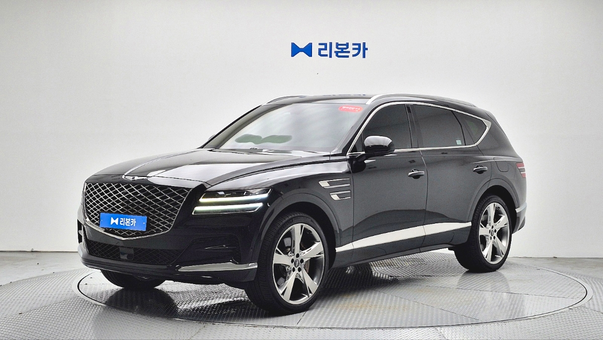 제네시스 GV80 3.5 가솔린 AWD 기본형 가솔린 리본카 광주지점