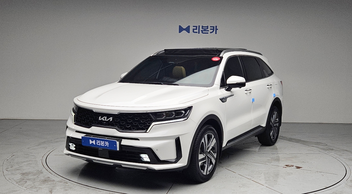 기아 신형쏘렌토 하이브리드(MQ4) 1.6 HEV 2WD 노블레스 가솔린+전기 리본카 천안지점