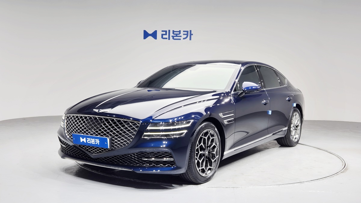제네시스 더 올뉴G80 가솔린 2.5 2WD 기본형 가솔린 리본카 청라지점