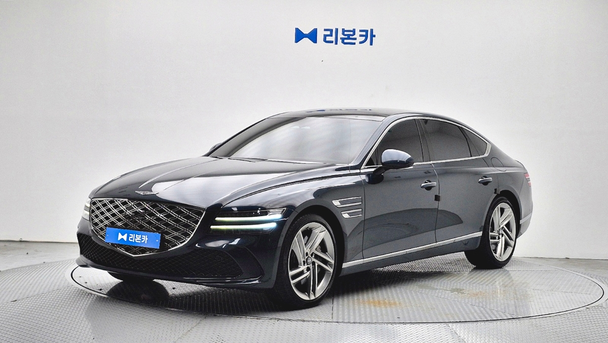 제네시스 뉴 G80 가솔린 3.5 AWD 기본형 가솔린 리본카 광주지점