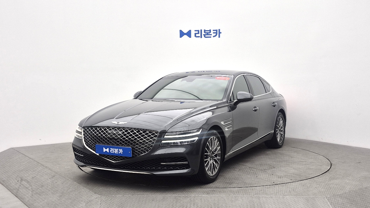 제네시스 더 올뉴G80 가솔린 2.5 AWD 기본형 가솔린 리본카 김포지점