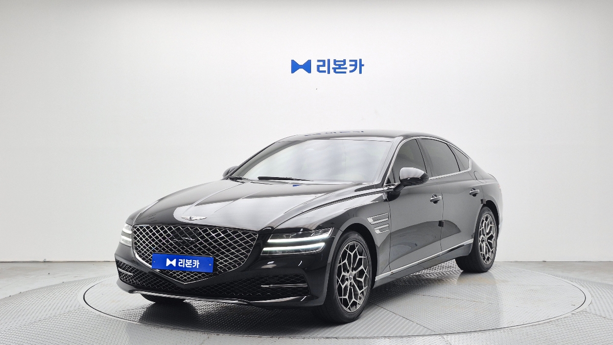 제네시스 더 올뉴G80 가솔린 2.5 AWD 기본형 가솔린 리본카 광주지점