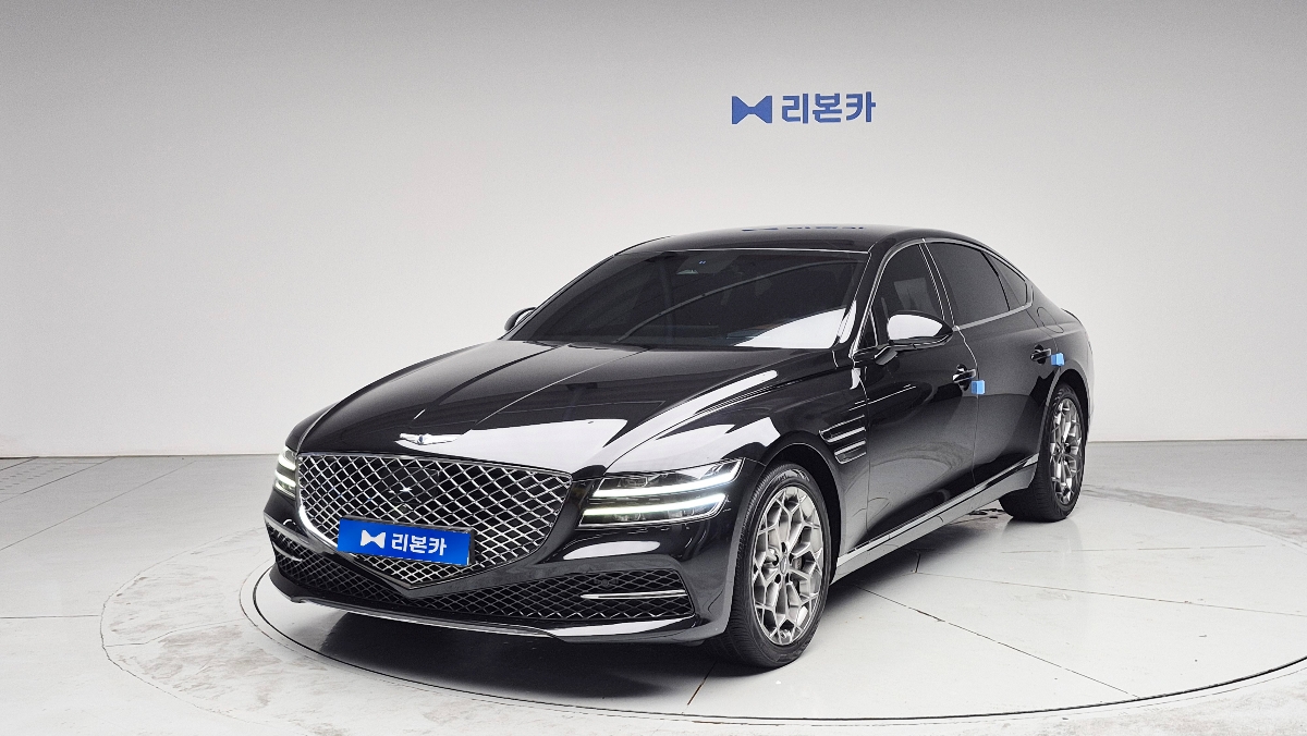 제네시스 더 올뉴G80 가솔린 2.5 AWD 기본형 가솔린 리본카 천안지점