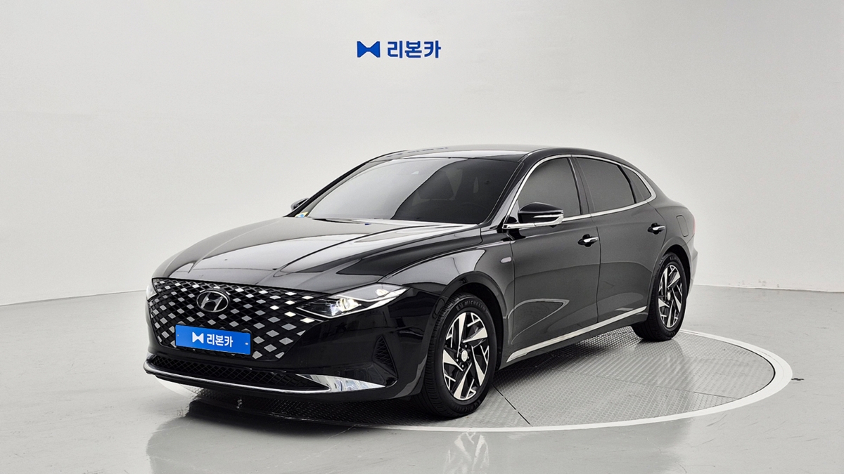 현대 더 뉴그랜저IG 하이브리드 2.4 HEV 르블랑 가솔린+전기 리본카 부산지점