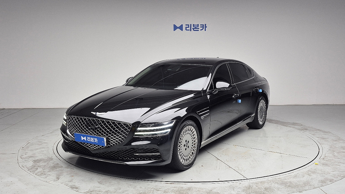 제네시스 더 올뉴G80 가솔린 3.5 AWD 기본형 가솔린 리본카 천안지점