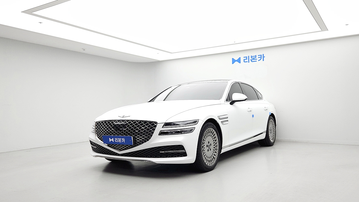 제네시스 더 올뉴G80 가솔린 2.5 AWD 기본형 가솔린 리본카 일산지점
