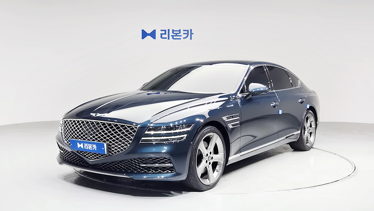제네시스 더 올뉴G80 가솔린 2.5 AWD 기본형 가솔린 리본카 청라지점