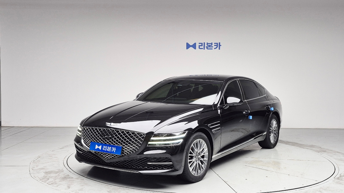 제네시스 더 올뉴G80 가솔린 2.5 2WD 기본형 가솔린 리본카 천안지점