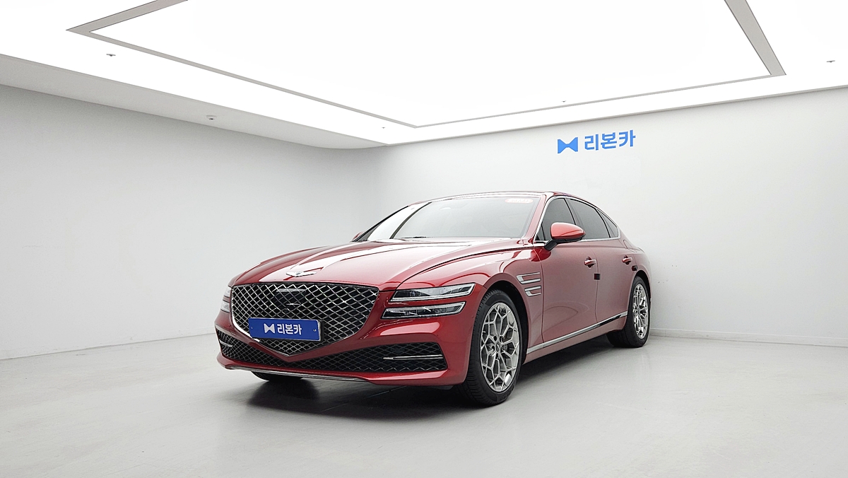 제네시스 더 올뉴G80 가솔린 2.5 2WD 기본형 가솔린 리본카 일산지점