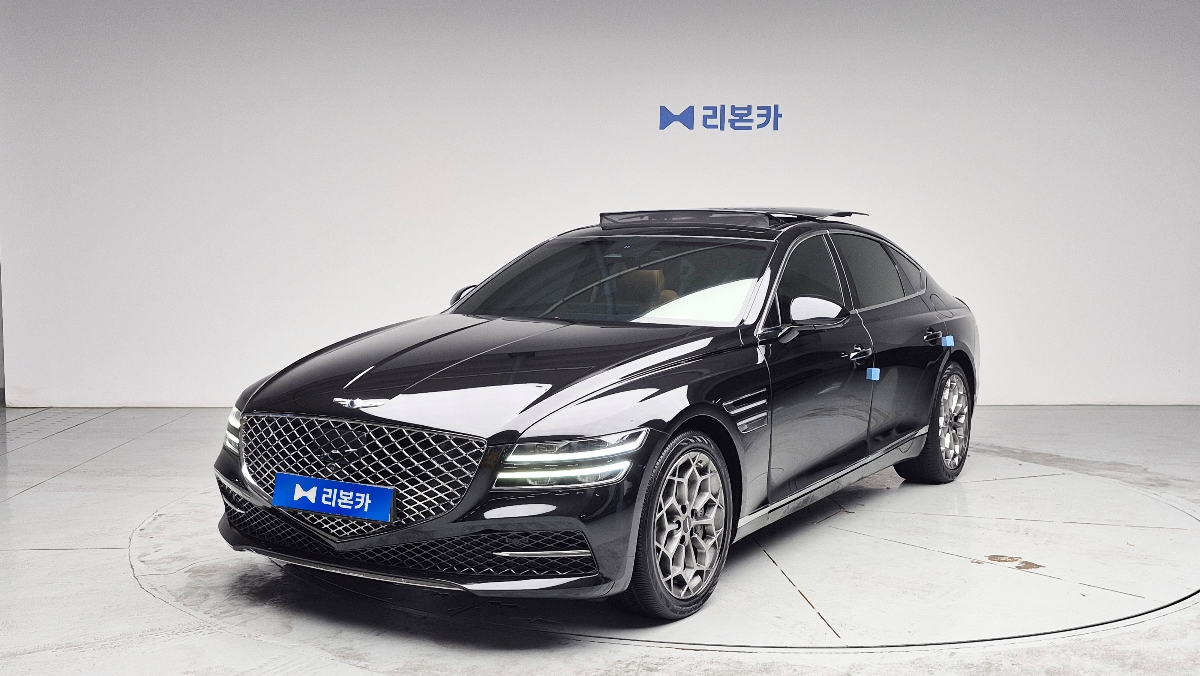 제네시스 더 올뉴G80 가솔린 2.5 AWD 기본형 가솔린 리본카 천안지점