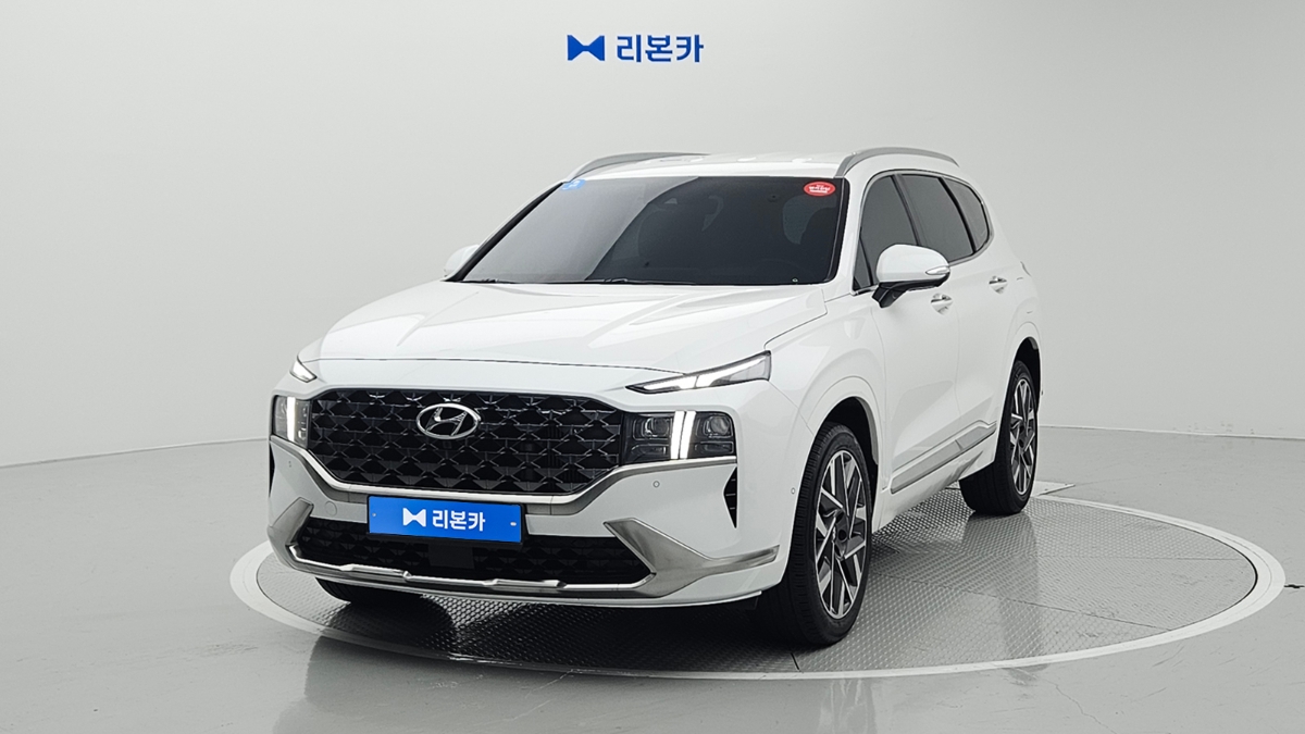 현대 더 뉴싼타페 가솔린 2.5 2WD 캘리그래피 가솔린 리본카 부산지점