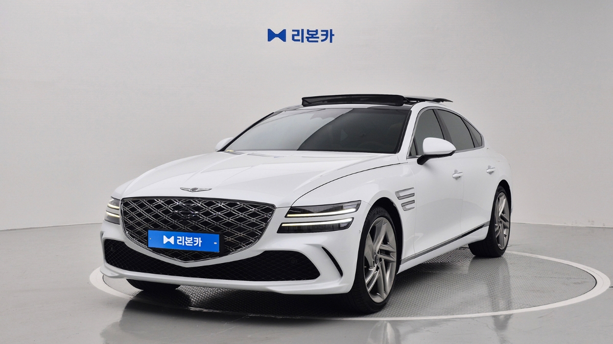 제네시스 뉴 G80 가솔린 2.5 2WD 기본형 가솔린 리본카 부산지점
