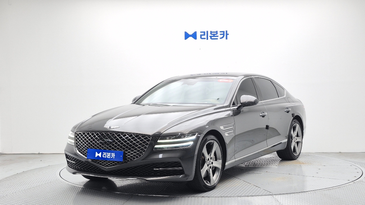 제네시스 더 올뉴G80 가솔린 3.5 AWD 기본형 가솔린 리본카 광주지점