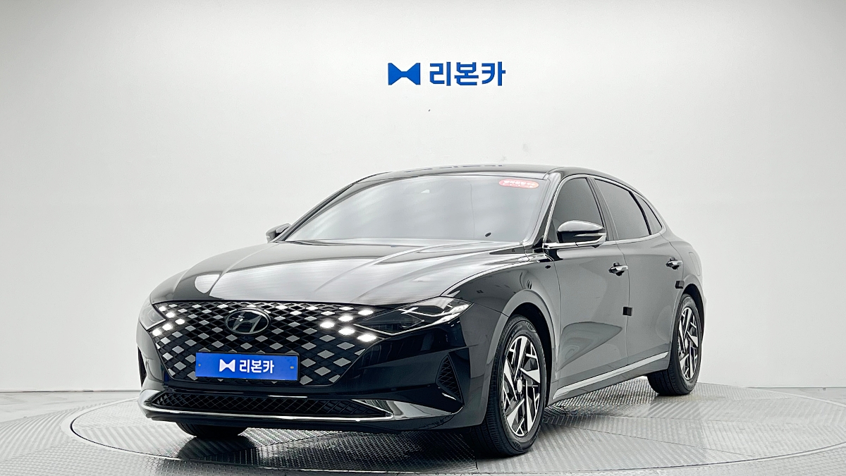 현대 더 뉴그랜저IG 하이브리드 2.4 HEV 르블랑 가솔린+전기 리본카 광주지점