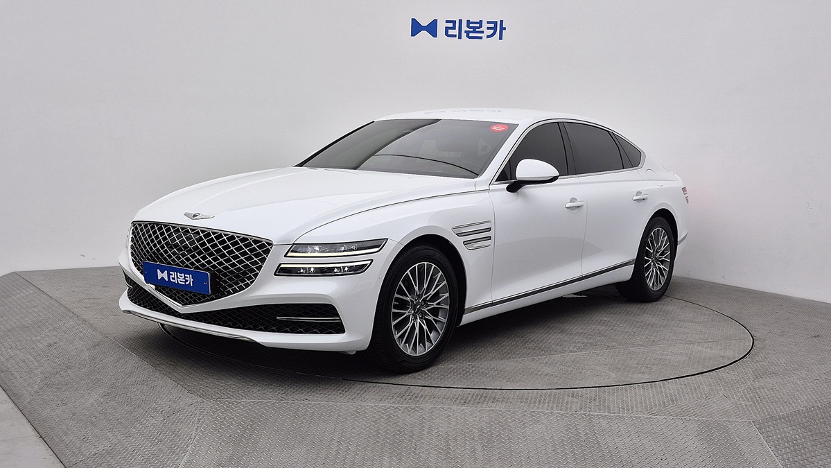 제네시스 더 올뉴G80 가솔린 2.5 AWD 기본형 가솔린 리본카 김포지점