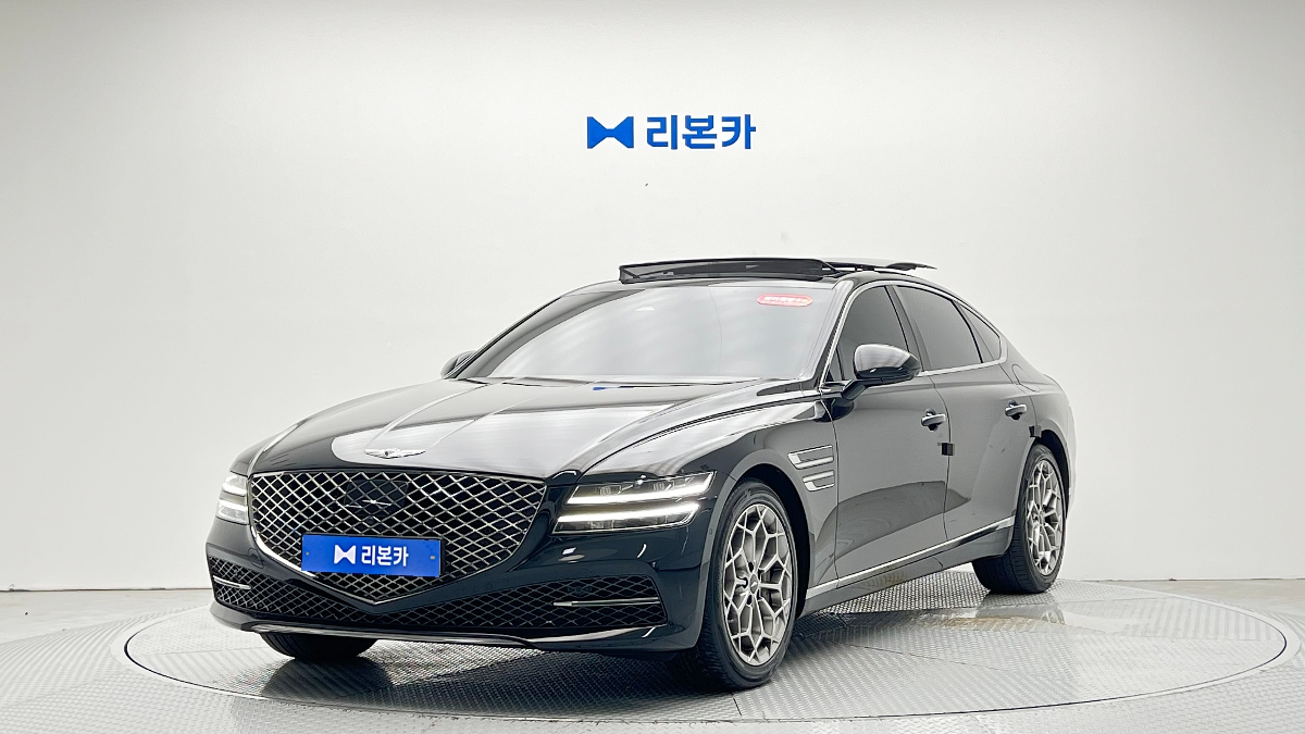 제네시스 더 올뉴G80 가솔린 2.5 AWD 기본형 가솔린 리본카 광주지점