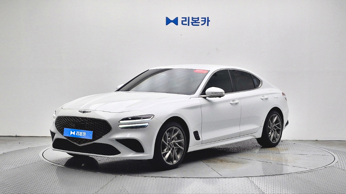 제네시스 더 뉴G70 가솔린 2.5T 2WD 기본형 가솔린 리본카 광주지점