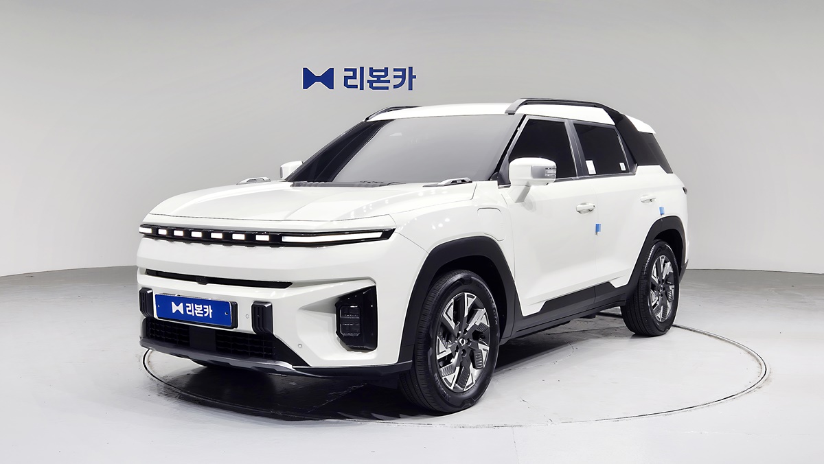 KG모빌리티(쌍용) 토레스 EVX EV E7 전기 리본카 청라지점