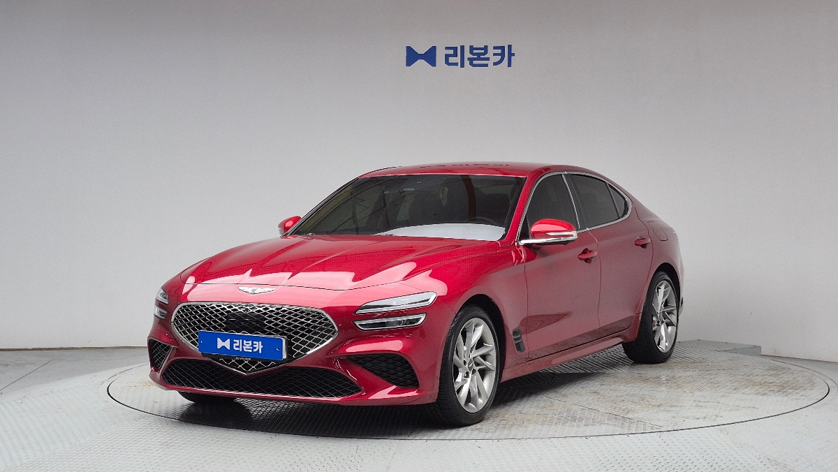 제네시스 더 뉴G70 가솔린 2.0T 2WD 기본형 가솔린 리본카 동대구지점