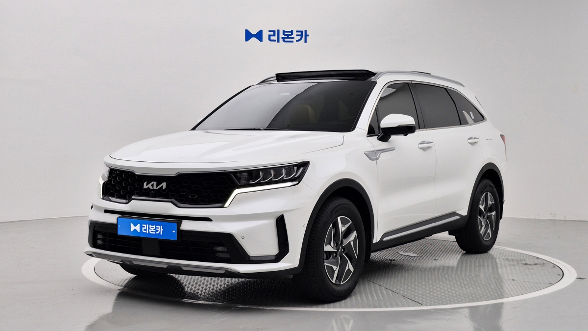 기아 신형쏘렌토 하이브리드(MQ4) 1.6 HEV 2WD 시그니처 가솔린+전기 리본카 부산지점