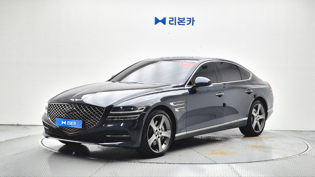 제네시스 더 올뉴G80 가솔린 2.5 AWD 기본형 가솔린 리본카 광주지점