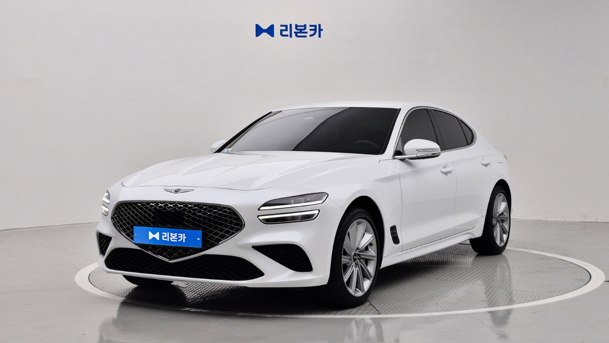 제네시스 더 뉴G70 가솔린 2.5T AWD 기본형 가솔린 리본카 부산지점