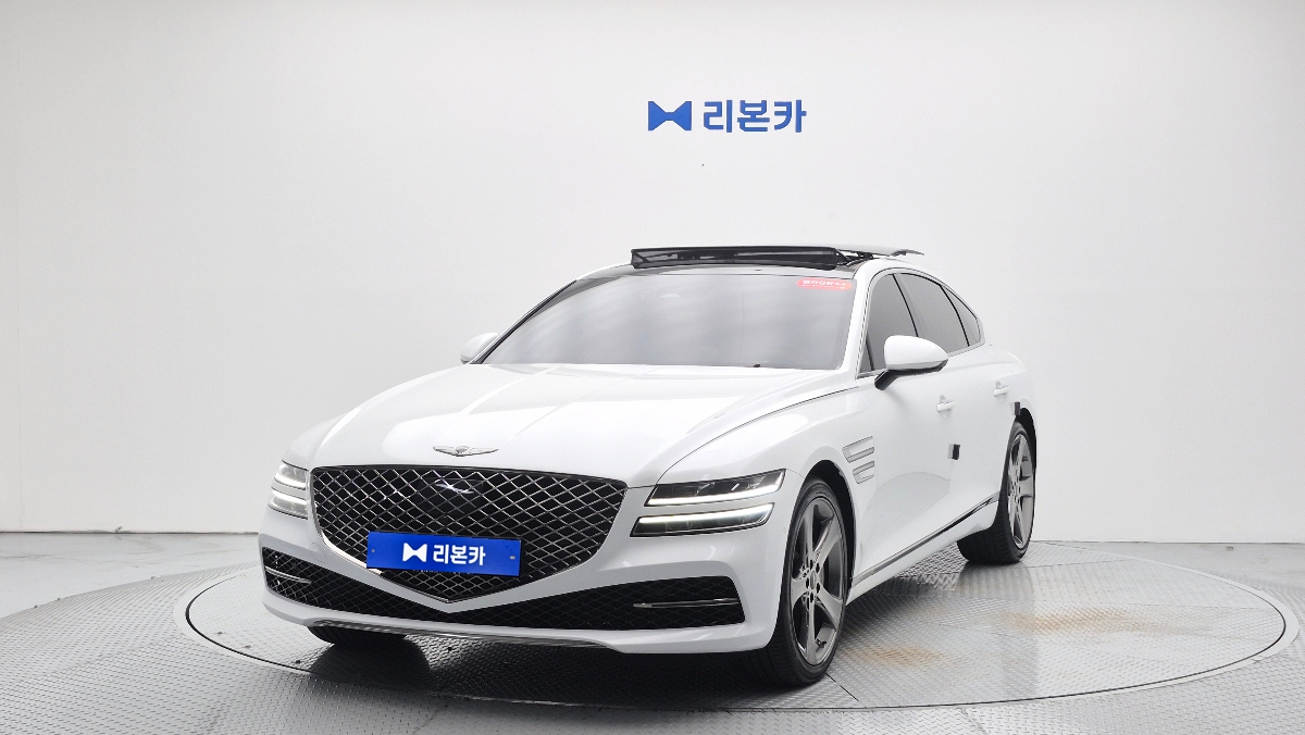 제네시스 더 올뉴G80 가솔린 2.5 AWD 기본형 가솔린 리본카 광주지점