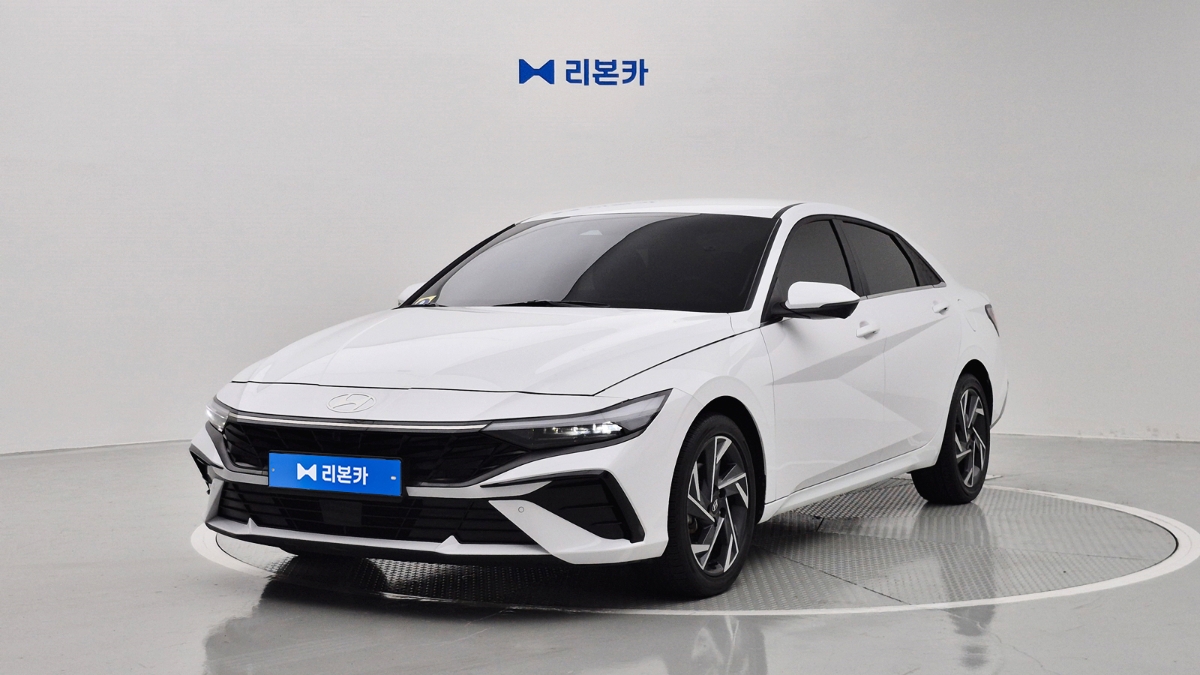 현대 더 뉴아반떼(CN7) 가솔린 1.6 인스퍼레이션 가솔린 리본카 부산지점