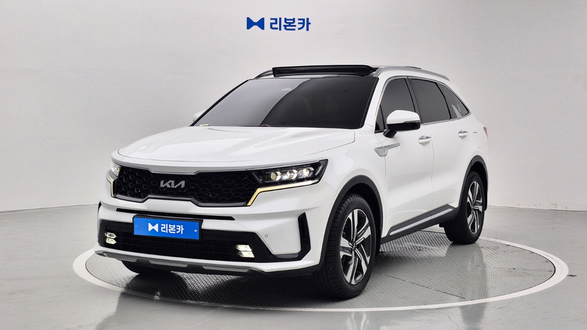 기아 신형쏘렌토 하이브리드(MQ4) 1.6 HEV 2WD 프레스티지 가솔린+전기 리본카 부산지점