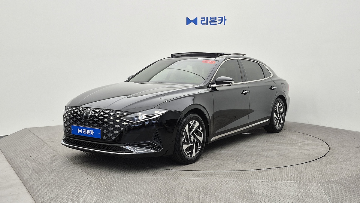 현대 더 뉴그랜저IG 하이브리드 2.4 HEV 르블랑 가솔린+전기 리본카 김포지점