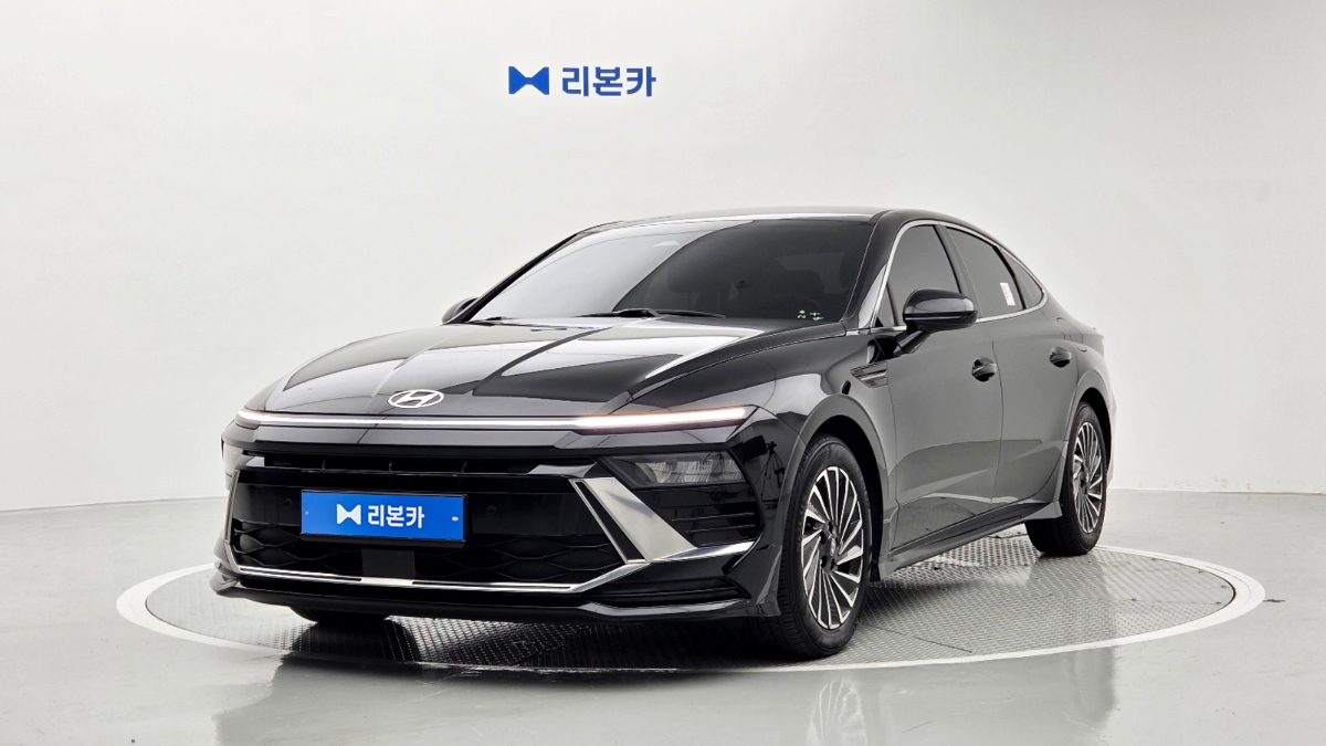 현대 쏘나타 디 엣지 하이브리드 2.0 HEV 익스클루시브 가솔린+전기 리본카 부산지점