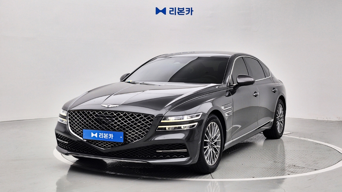 제네시스 더 올뉴G80 가솔린 2.5 AWD 기본형 가솔린 리본카 부산지점