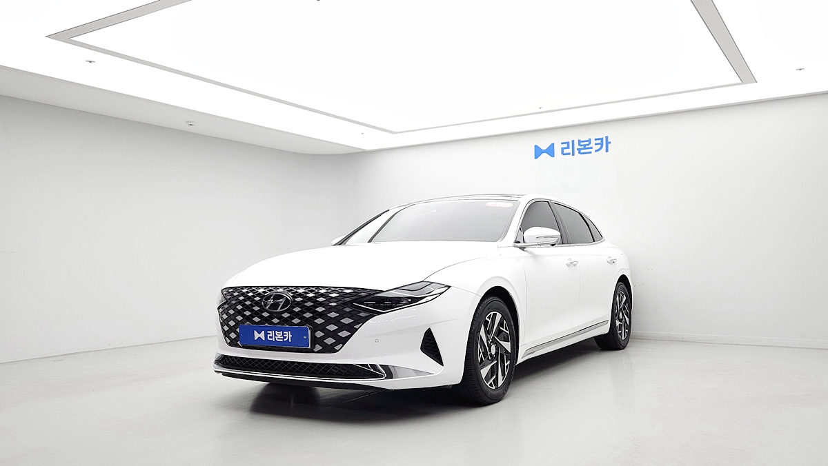 현대 더 뉴그랜저IG 하이브리드 2.4 HEV 르블랑 가솔린+전기 리본카 일산지점