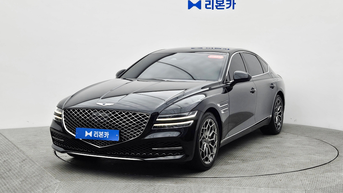 제네시스 더 올뉴G80 가솔린 2.5 AWD 기본형 가솔린 리본카 김포지점