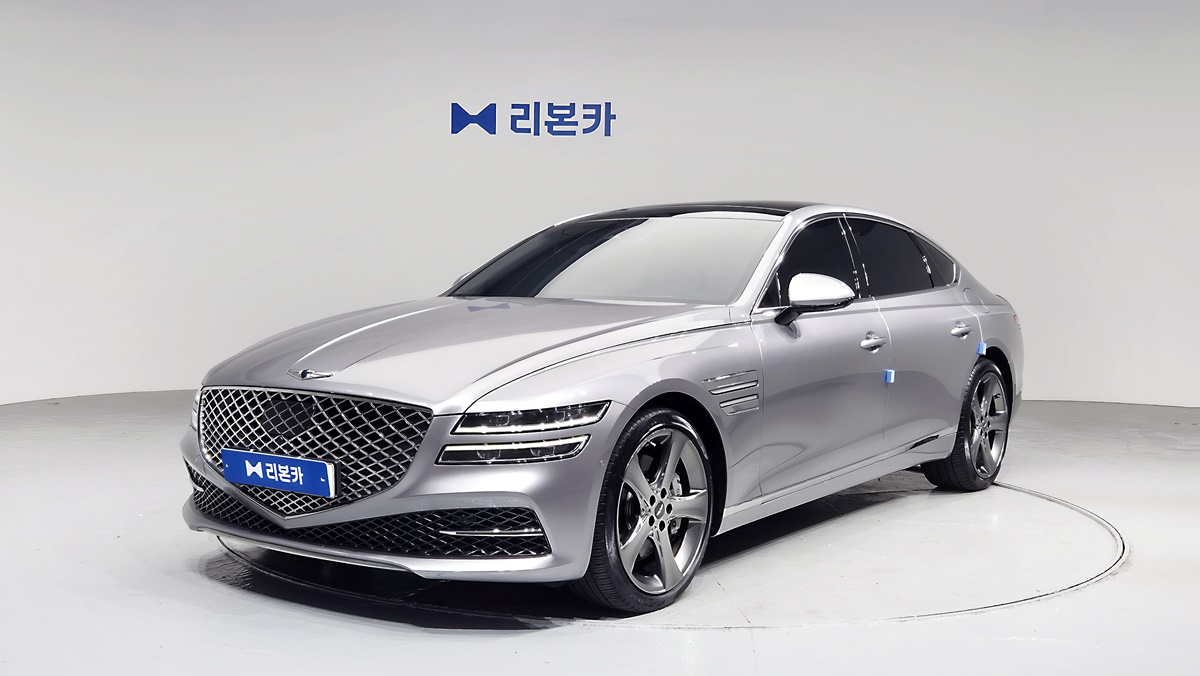 제네시스 더 올뉴G80 가솔린 3.5 AWD 기본형 가솔린 리본카 청라지점