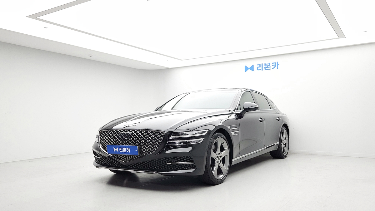 제네시스 더 올뉴G80 가솔린 2.5 2WD 기본형 가솔린 리본카 일산지점
