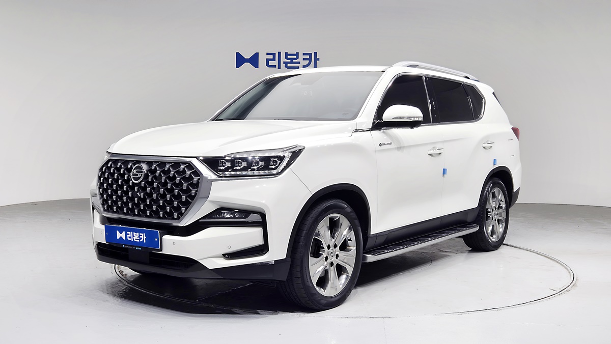 KG모빌리티(쌍용) 올 뉴렉스턴 2.2 4WD 프레스티지 디젤 리본카 청라지점
