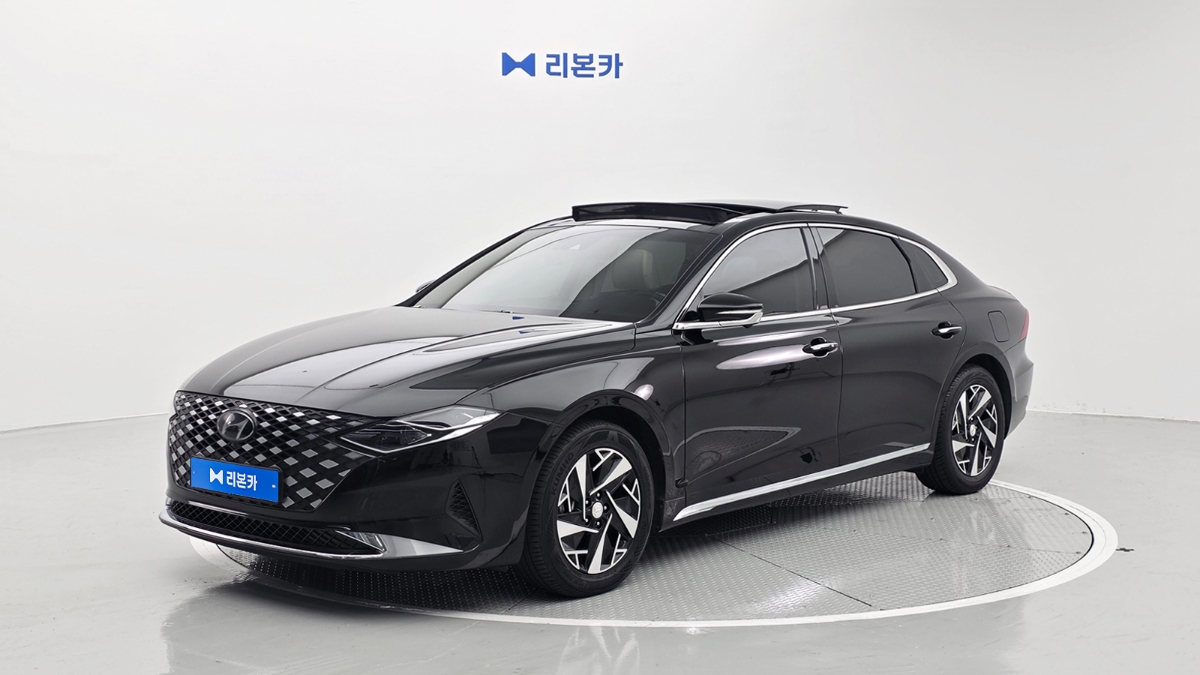 현대 더 뉴그랜저IG 하이브리드 2.4 HEV 르블랑 가솔린+전기 리본카 부산지점
