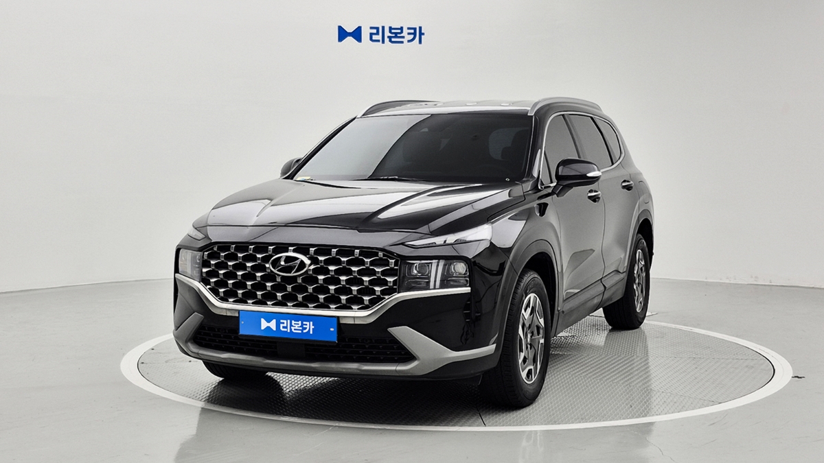 현대 더 뉴싼타페 하이브리드 1.6 HEV 2WD 프레스티지 가솔린+전기 리본카 부산지점
