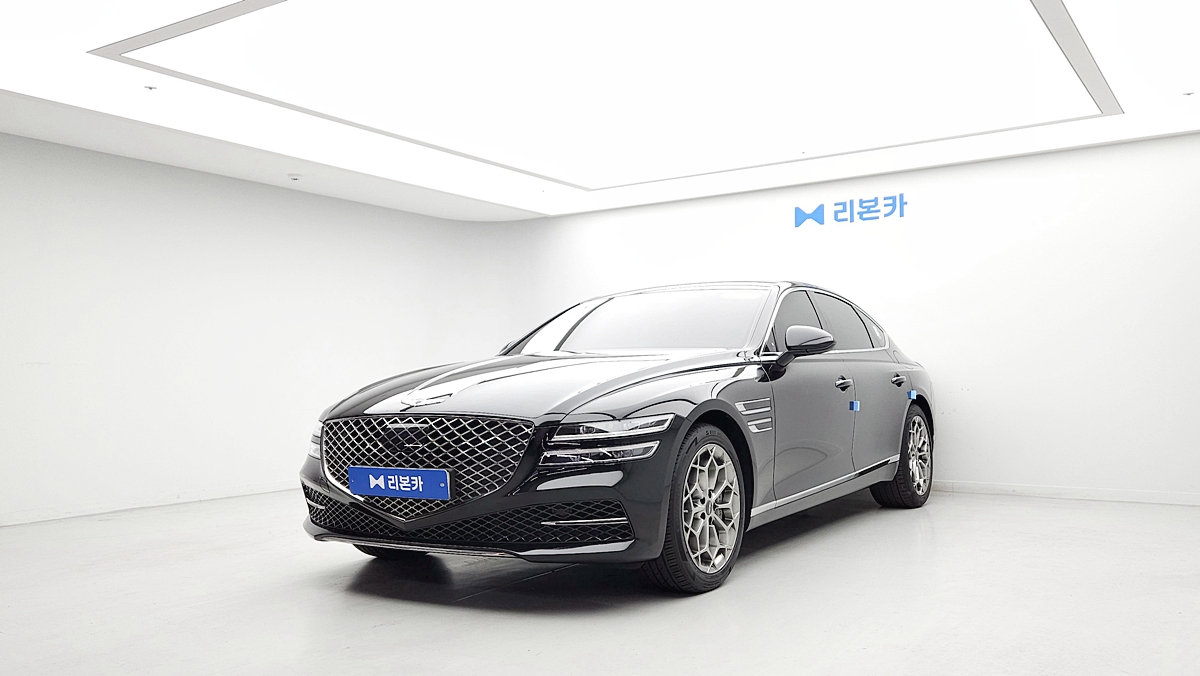 제네시스 더 올뉴G80 가솔린 2.5 AWD 기본형 가솔린 리본카 일산지점