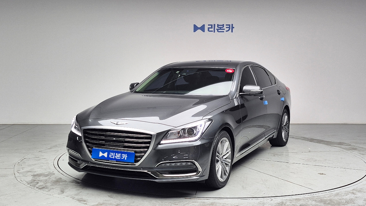제네시스 G80 3.3 GDi 럭셔리 가솔린 리본카 천안지점